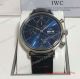 2017 Replica IWC Portofino Watch SS Blue Dial Black Leather Mens (4)_th.jpg